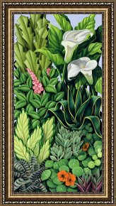 Catherine (b.1966) (contemporary Artist) Framed Prints - Foliage by Catherine Abel