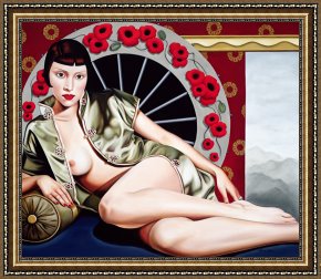 Catherine (b.1966) (contemporary Artist) Framed Prints - Golden Poppy Hour by Catherine Abel