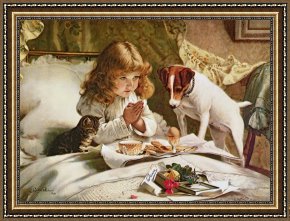 Charles Framed Prints - Suspense by Charles Burton