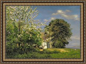 Spring Framed Prints - Spring Blossom by Christian Zacho
