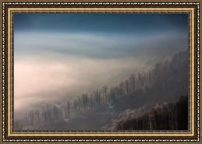 Cold Framed Paintings - Cold Touch by Collection 12