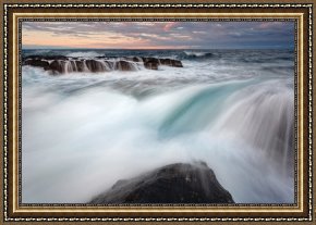 Waves, Framed Prints - The Wave by Collection 12