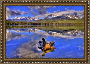 Reflections of Portofino Framed Prints - Reflections by Collection 14