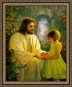 The Love Letter Framed Prints - I Feel My Savior's Love by Collection 2