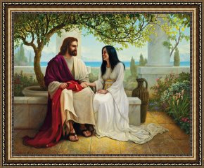 Meadow Angels - White Poppies Framed Prints - White As Snow by Collection 2