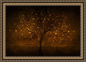 Golden Times Framed Prints - Golden times by Collection 5