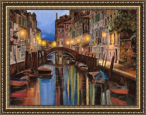 Collection 5 Framed Prints - alba a Venezia by Collection 7