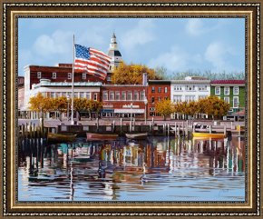 Collection 5 Framed Prints - Annapolis by Collection 7