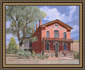 Architecture Framed Prints - Bannock-Montana-hotel Meade by Collection 7