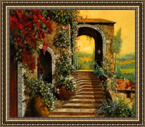 Collection 5 Framed Prints - Le Scale by Collection 7