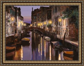 Collection 5 Framed Prints - Venezia al crepuscolo by Collection 7