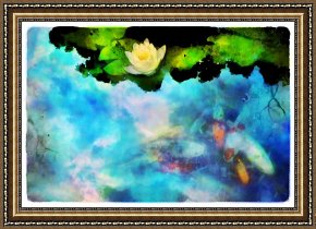 A Quiet Evening Framed Prints - Evening reflections by Collection 8