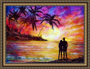 Romance Framed Prints - Romance by Collection 9