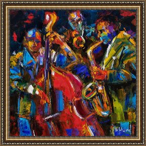 Jazz Unit Framed Prints - Jazz by Debra Hurd