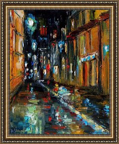 Jazz Unit Framed Prints - Jazz Alley by Debra Hurd