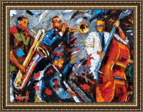 Jazz Unit Framed Prints - Jazz Unit by Debra Hurd