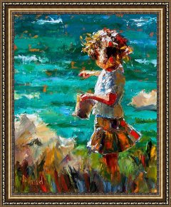 Golden Times Framed Prints - One At A Time by Debra Hurd