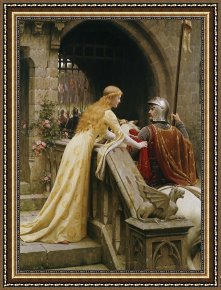 Architecture Framed Prints - God Speed by Edmund Blair Leighton
