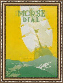 Edward Hopper Framed Prints - Morse Dry Dock Dial by Edward Hopper