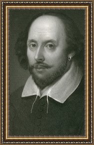 The Fairies a Scene Drawn From William Shakespeare Framed Paintings - William Shakespeare by English School