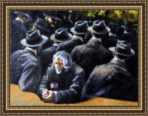 Untitled C.1951 Framed Paintings - Untitled II by Fabian Perez