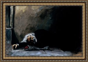 Romance Framed Prints - Waiting for The Romance to Come Back II by Fabian Perez