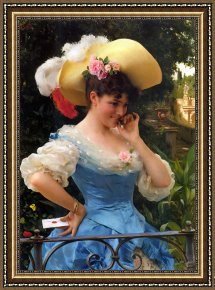 The Love Letter Framed Prints - The Love Letter by Federico Andreotti