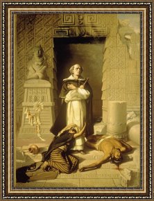 La Casa E I Papaveri Framed Prints - Fray Bartolome De Las Casas by Felix Parra