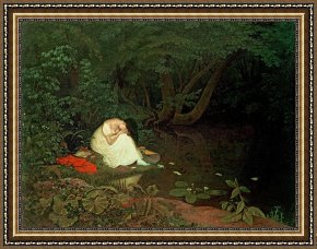 The Love Letter Framed Prints - Disappointed Love by Francis Danby