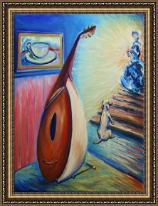 Naughty Boy Or Compulsory Education Framed Prints - Good Boy by Frederick Luff