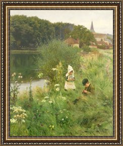 Execution Without Trial Under The Moorish Kings in Granada Framed Paintings - Saturday Afternoon by Gunning King