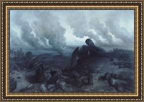 Gustave Dore Framed Prints - The Enigma by Gustave Dore