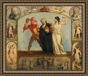 Oil Framed Prints - Painting; Oil on Canvas by Henning, Archibald S.