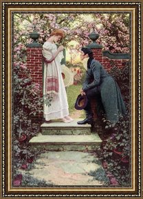 Young Framed Prints - When All the World Seemed Young by Howard Pyle