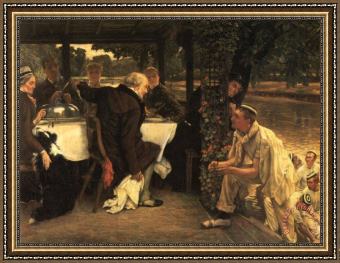 The Prodigal Son in Modern Life The Departure Framed Paintings for