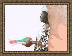 Beacon of Hope Framed Paintings - Building Hope by Jerome Lawrence