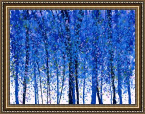 Tree Framed Prints - Trees at Twilight IX by Jerome Lawrence