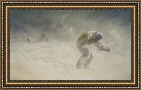 Charles Framed Prints - A very gallant gentleman by John Charles Dollman