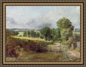 Boar Lane Framed Prints - The Entrance to Fen Lane by Constable John by John Constable