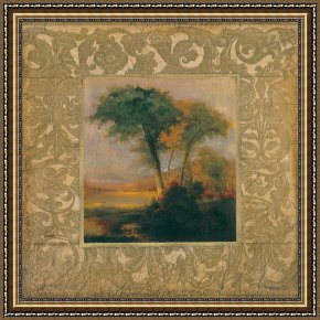 Eden Framed Paintings - Eden Xi by John Douglas