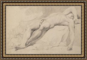 John Framed Prints - An Academy by John Hamilton Mortimer