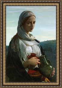 Herbert Framed Paintings - Mary Madgalen by JR Herbert