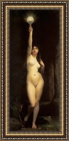 Lefebvre Framed Prints - Truth by Jules Joseph Lefebvre