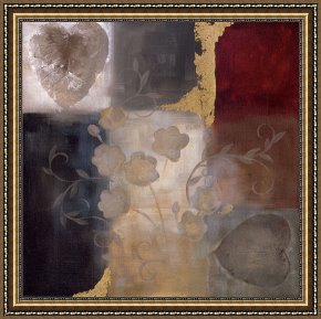 Floral Framed Prints - Autumn Accent Floral I by laurie maitland