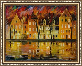 Germany: Berlin, C1961 Framed Prints - Autumn In Germany by Leonid Afremov