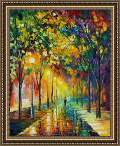 The Green Sail Framed Prints - Green Dreams by Leonid Afremov