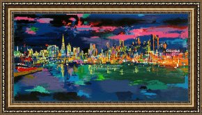 City by The Bay Framed Paintings - City by The Bay by Leroy Neiman