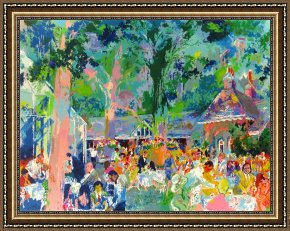 The Green Sail Framed Prints - Tavern on The Green by Leroy Neiman