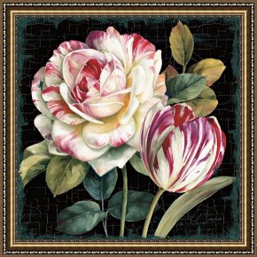 Saba at The Balcony VIII Black Dress Framed Prints - Garden View Viii Black by Lisa Audit