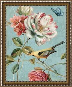 Romance Framed Prints - Spring Romance I by Lisa Audit